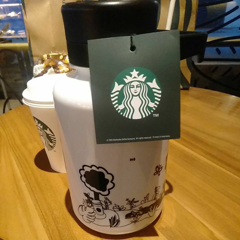 Jual Tumbler Starbucks Kreaby 1 L Shopee Indonesia