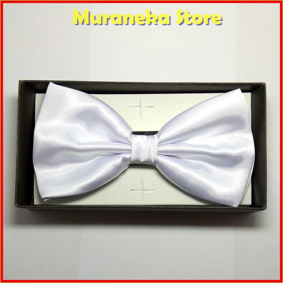 Dasi Kupu Bowtie KupuKupu Polos Pita Kupu2 Suspender kupu kupu Wedding Pernikahan Wisuda Hitam pria