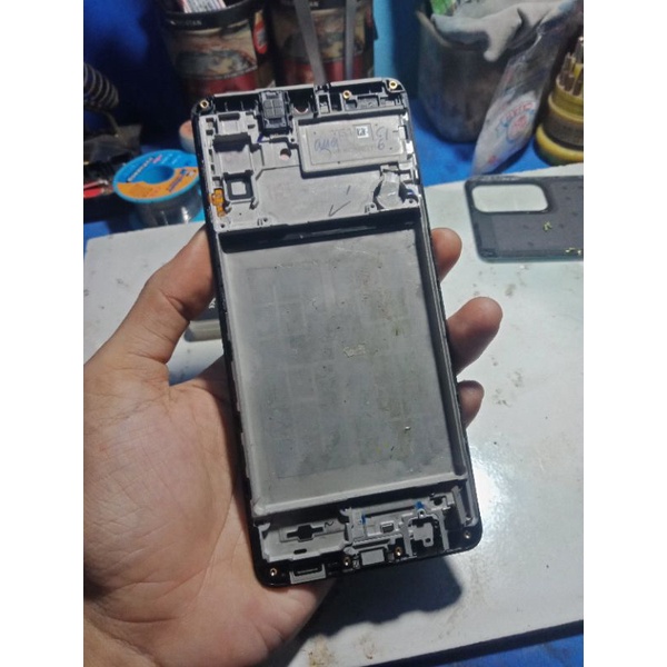 LCD Samsung M51 Copotan