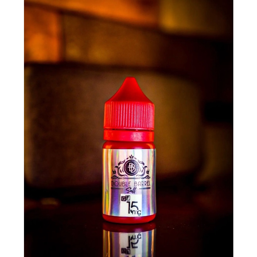 Double Barrel Salt Nic 15MG 30ML by Gudang Flavor