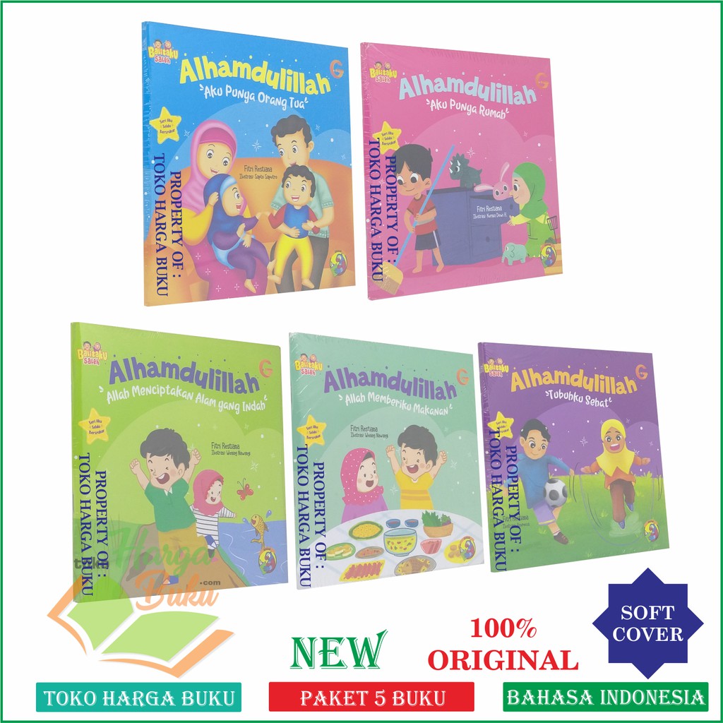 Foto Seri Aku Selalu Bersyukur KOMPLIT 1 SET isi 5 Buku SASB - Penerbit Gema Insani Press