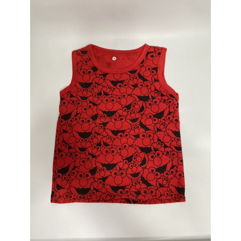 Singlet anak laki-laki full print (ELMO) 1-9 tahun