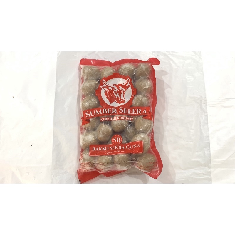 

Sumber Selera SB Baso Sapi Serba Guna isi 50butir STS Frozen