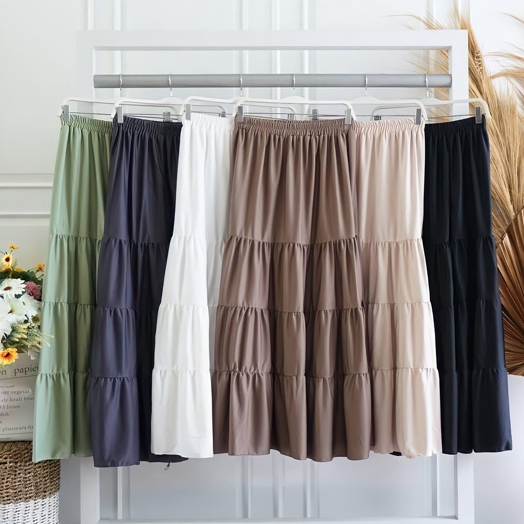 NADA SKIRT / ROK SUSUN / ROK TUMPUK / ROK RUFFLE
