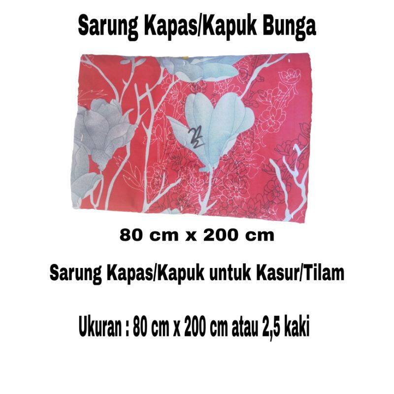 2,5 kaki Sarung Kasur/Tilam - Untuk Isian Kapas/Dakron