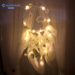 Lampu Kabel / Natal LED Gantung Desain Bunga + Bulu + Awan ...