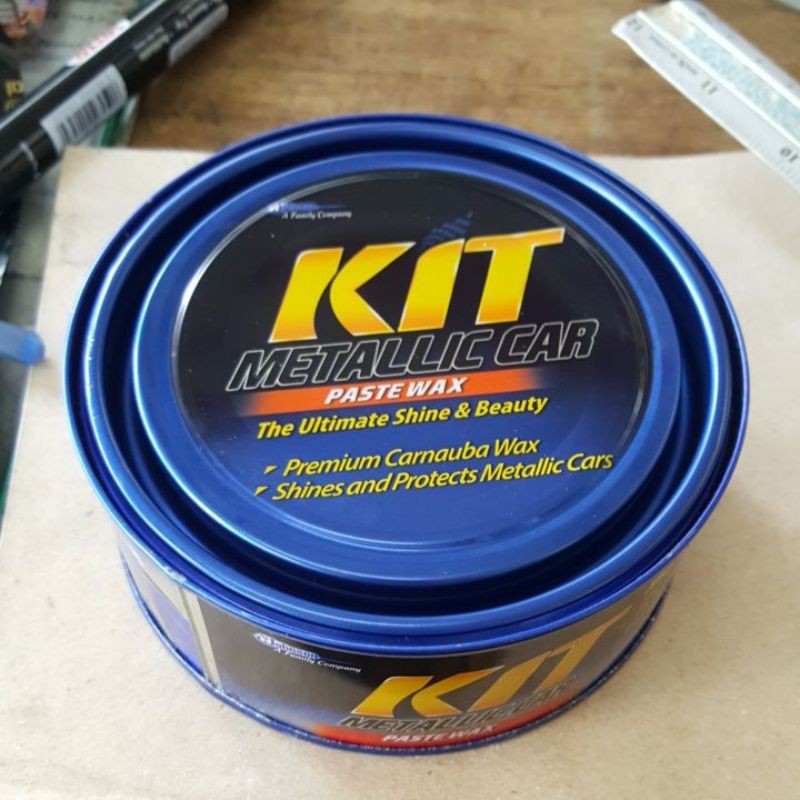 

Kit Paste Wax Metallic 225gr biru