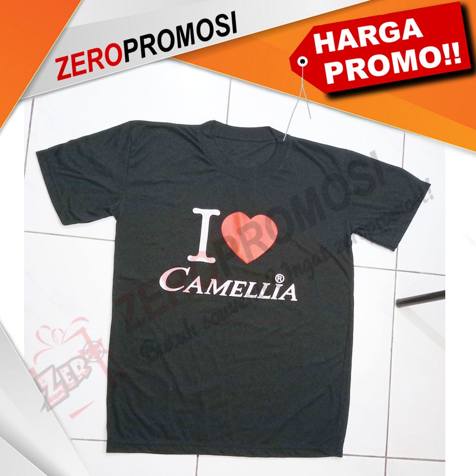 Souvenir Kekinian Kaos Oblong Premium Warna Cetak Sablon