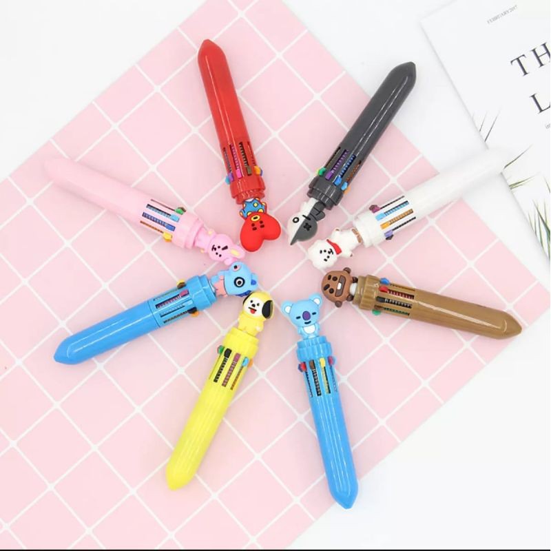 

PULPEN BT21 - PULPEN 10 COLOUR IN 1