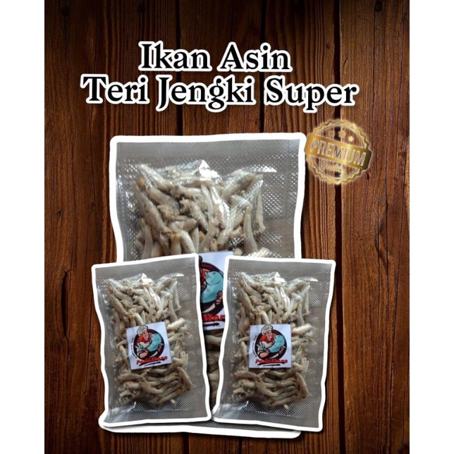 

TERI JENGKI SUPER KUALITAS PREMIUM 100gr TERMURAH !!!