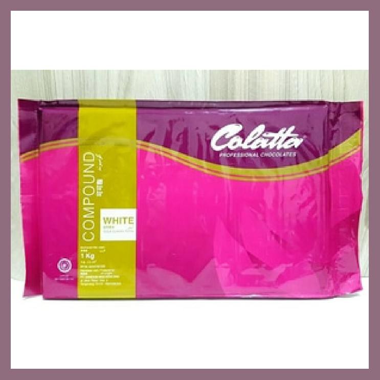 

COLATTA COMPOUND WHITE, COKELAT PUTIH COLATA (BUKAN REPACK) 1KG