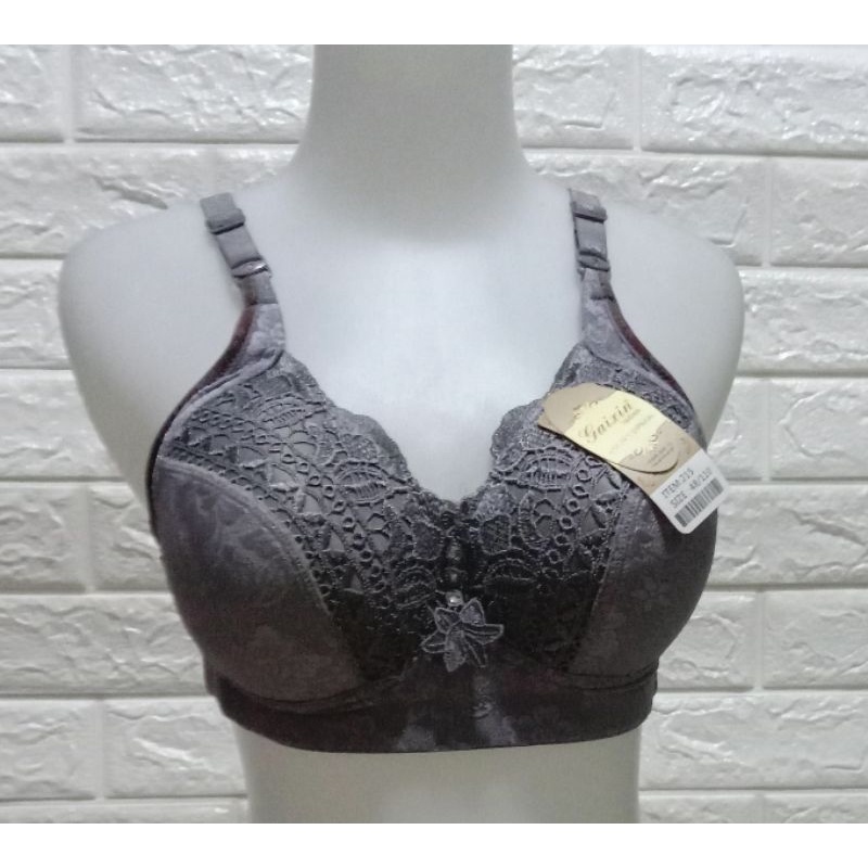 BH hak 3(G215)322 Cup D Pakai Busa Tanpa Kawat SiZE 40-48  BRA Remaja Dewasa Pakaian Dalam Wanita