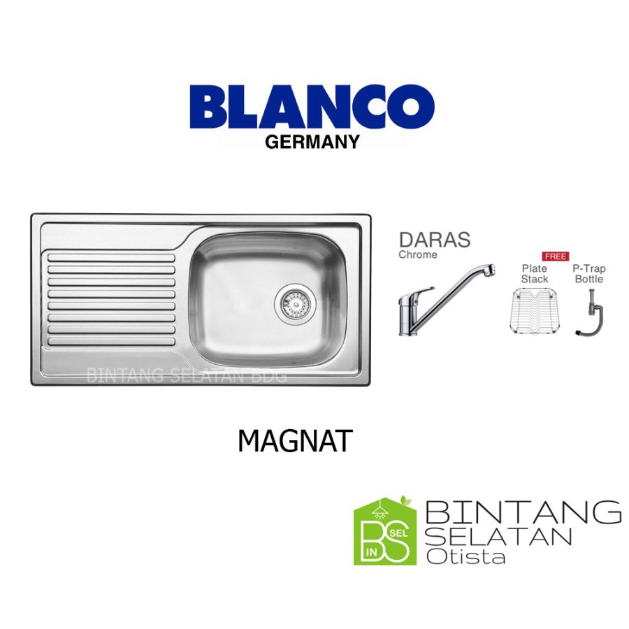 BLANCO KITCHEN SINK BAK CUCI PIRING STAINLESS STEEL BLANCO MAGNAT