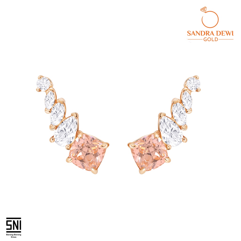 Anting Sandra Dewi Gold Morganite Vol.2 Collections EA210546