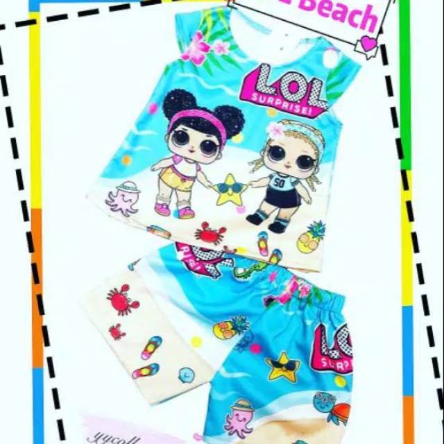 Setelan anak scuba LOL