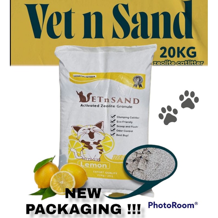 Vetsand Pasir Kucing Gumpal Wangi 20kg