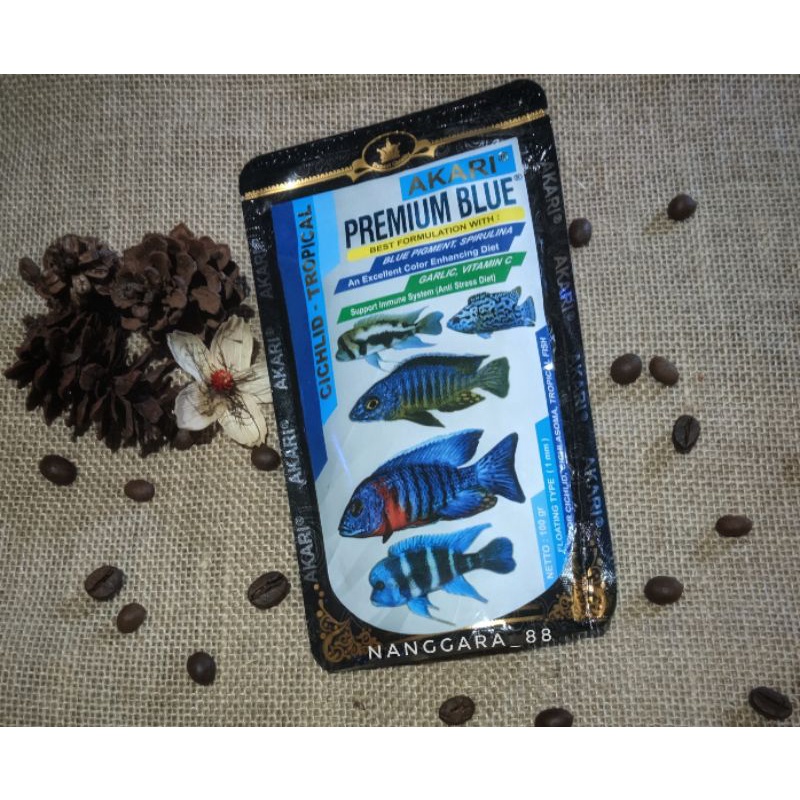 Premium blue akari