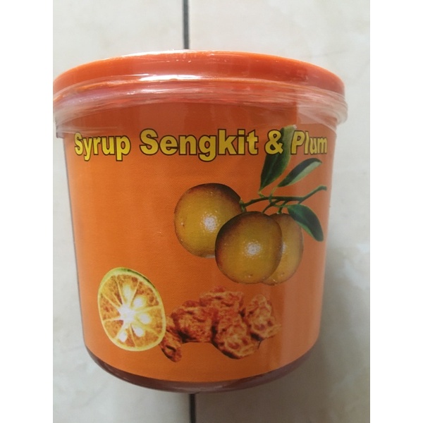 

syrup sengkit dan plum khas pontianak