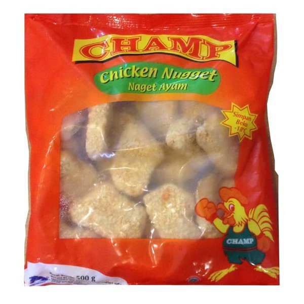 

Champ Chicken Nugget-Naget Ayam 500 gram