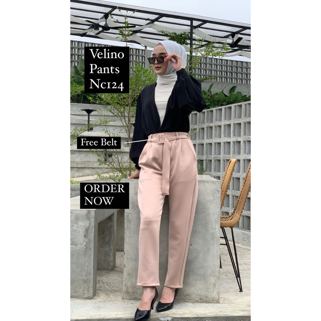 VELINO PANTS / CELANA SCUBA / CELANA KERJA /CELANA MURAH