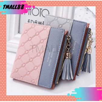 ♥TMALL88♥ Dompet Wanita D53 import Murah Lipat Kecil Lucu &amp; Cantik dompet import real pict