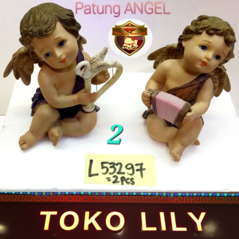 Patung Malaikat / Pajangan Angel / Dekorasi Natal / Miniatur Malaikat