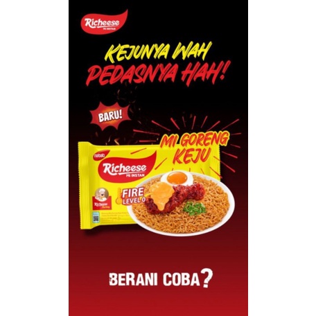 

Richeese Mie Instan Rasa Keju level 0