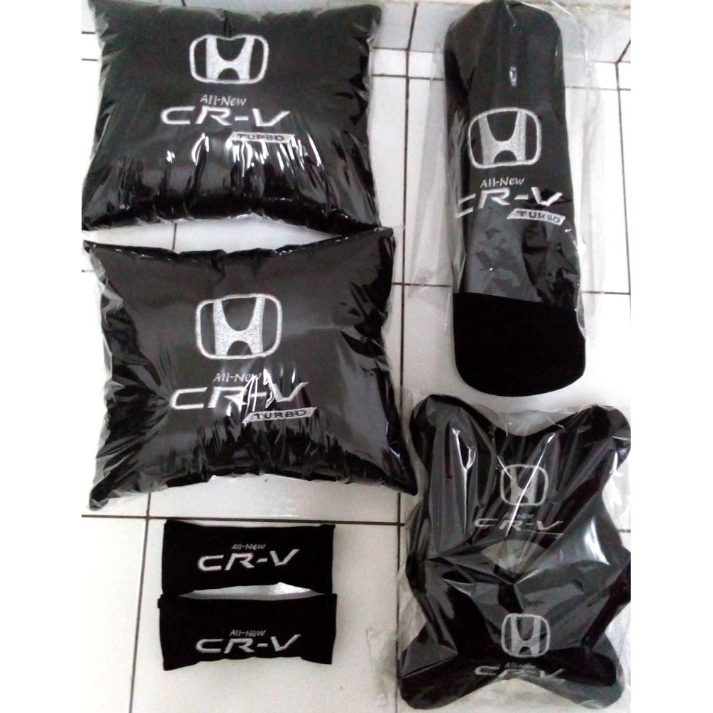 Honda All New CRV Turbo bantal aksesoris interior mobil headrest sandaran kepala alas jok