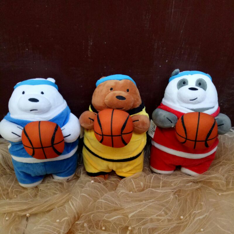 Boneka WBB - We Bare Bears Basket
