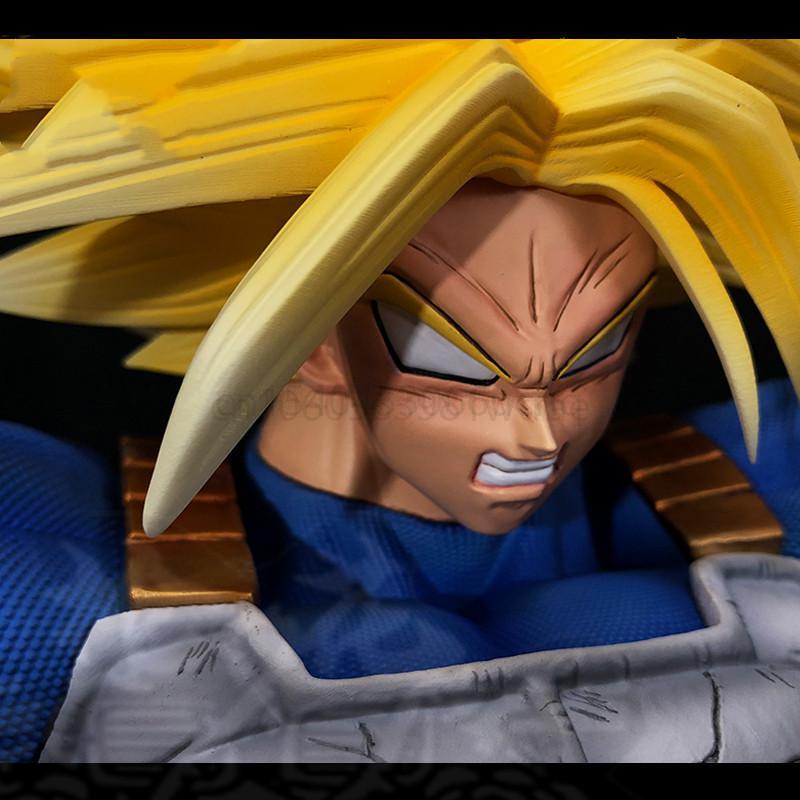 Mainan Action Figure Dragon Ball Goku Super Saiyan Future Trunks Bahan PVC Ukuran 25cm Untuk Hadiah Anak