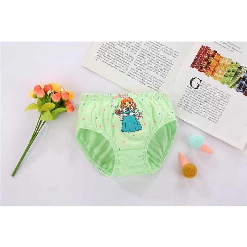 SET Celana Dalam Anak Perempuan bahan Katun Import Premium Celana Dalam Anak free Box Lucu dan Murah Celana Dalam Anak Cewe Bahan Katun