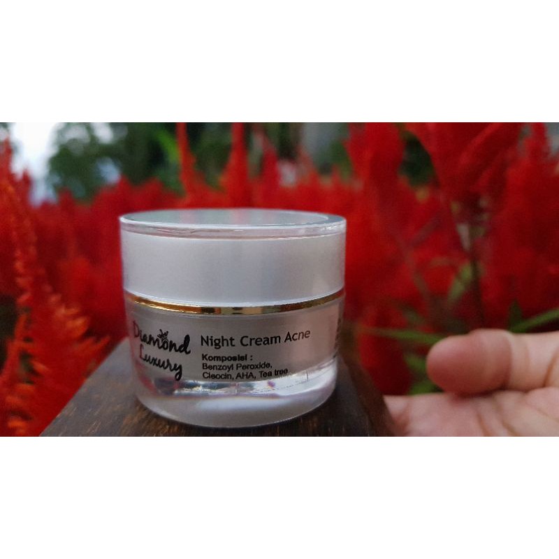 [COD]Night Cr Diamond Acne Luxury 10gr [PERAWATAN WAJAH][PEMUTIH WAJAH]