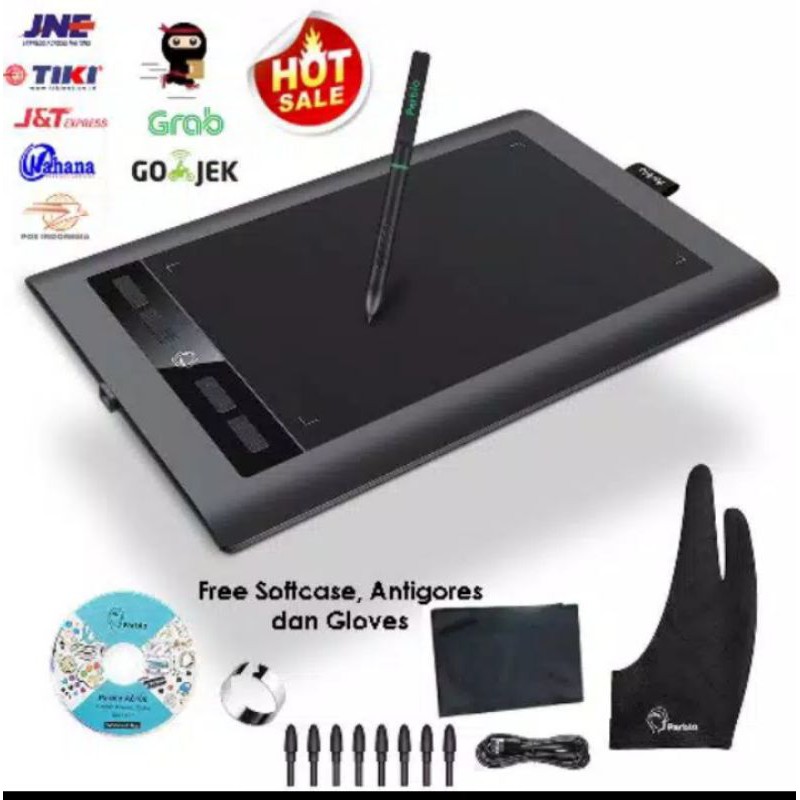 Parblo A610s Drawing pen tablet parblo A610 S garansi 1 thn bonus lengkap