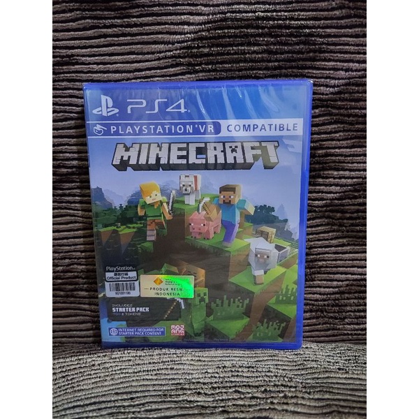 BD Minecraft Starter Edition PS4 & PS VR Compitable Baru / Minecraft PS4 & PS VR Baru BNIB / Minecra