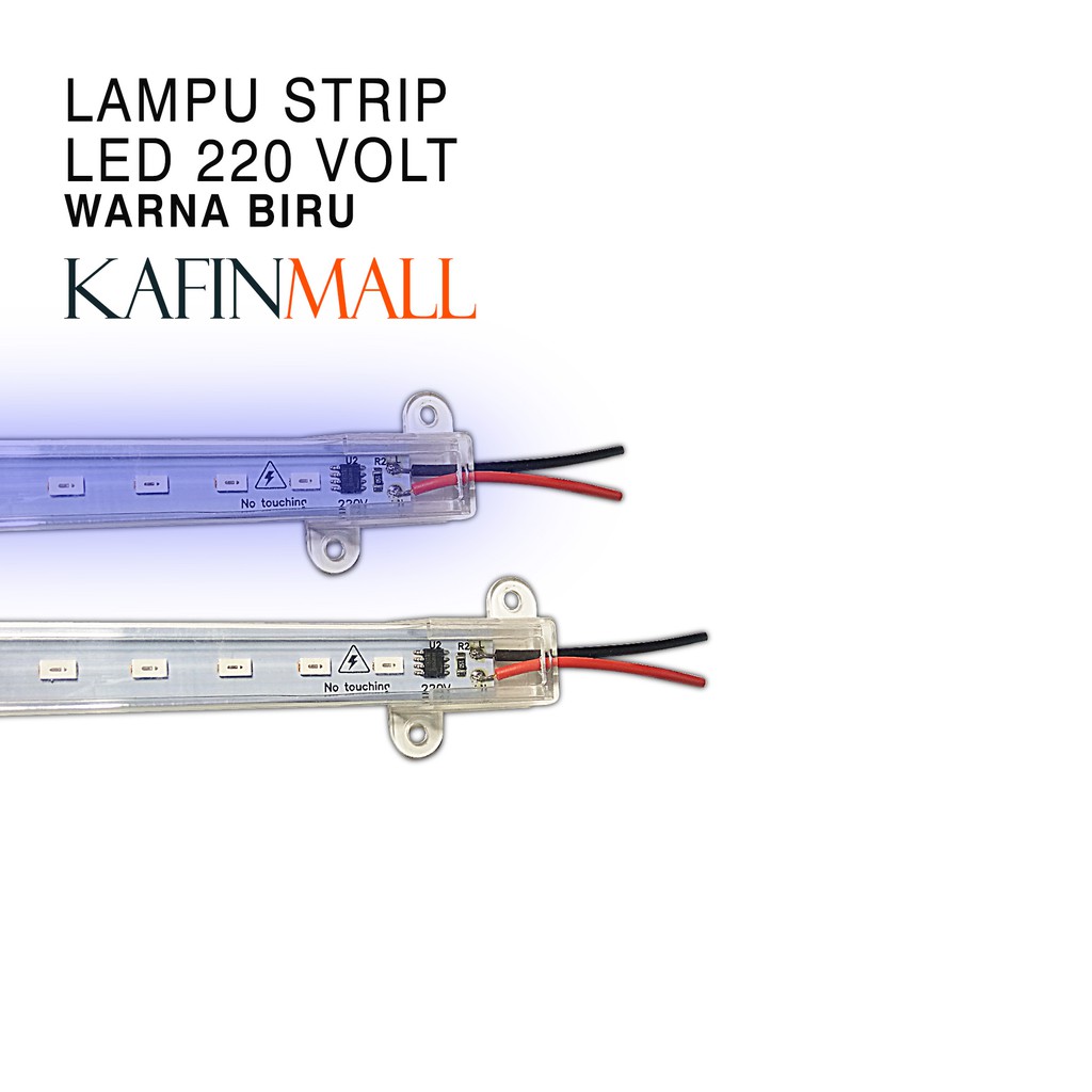 LAMPU LED STRIP Tube Light AC220V  TUBE BAR LAMP 100CM Dekorasi Rumah