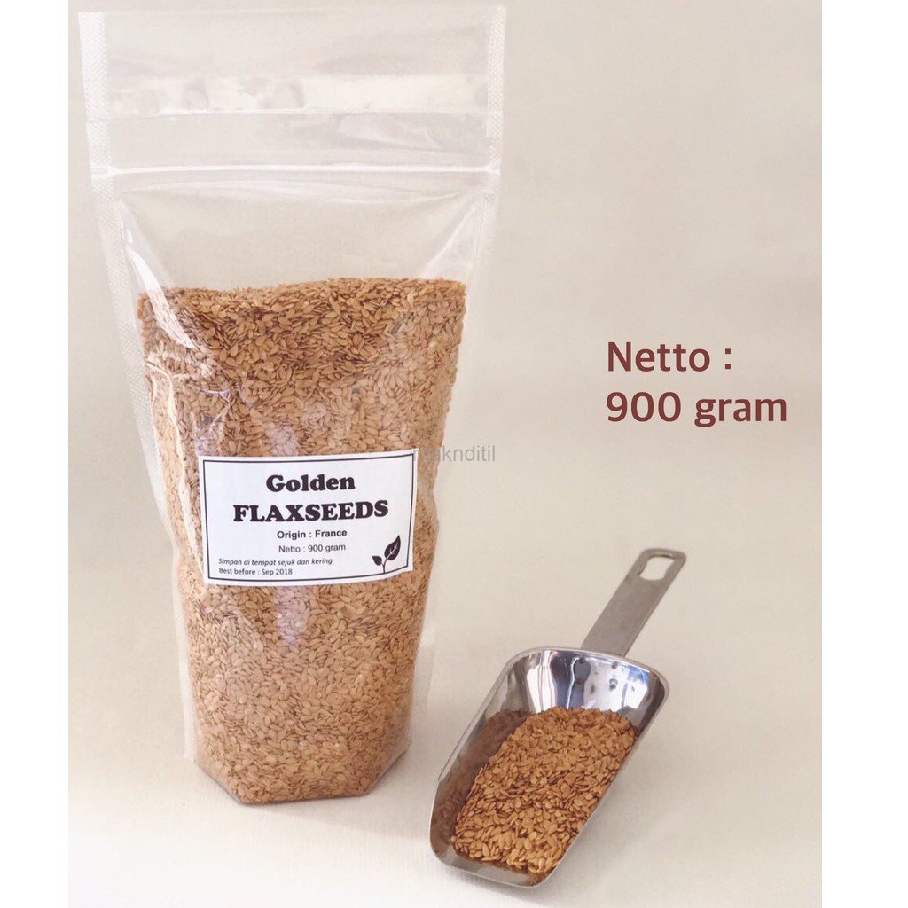 

Golden Flaxseed 900 gram (Flax Seed / Flaxseeds)