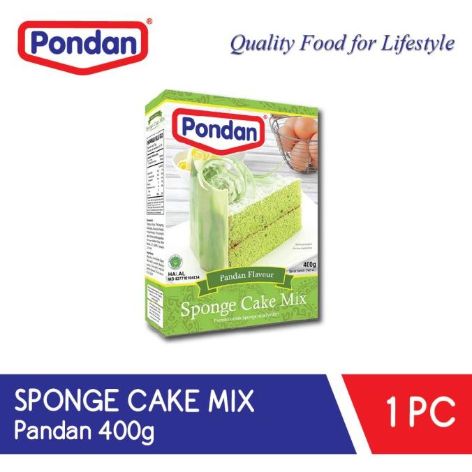 

Pondan Sponge Pandan