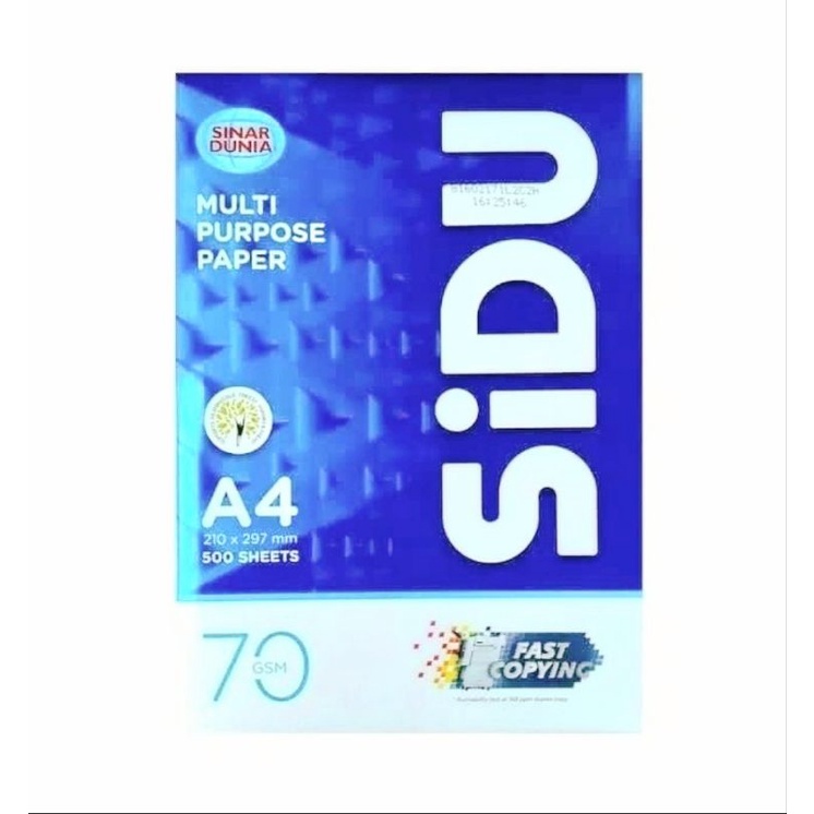

Kertas HVS Sidu A-4 70 gsm