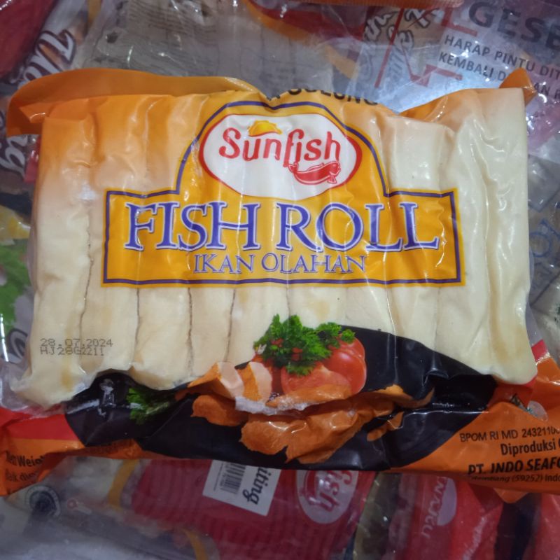 

FISH ROLL SUNFISH 500 GR 20 PCS FROZEN FOODS LAZIZ MURAH BAGUS HALAL PEKANBARU DAN SEKITARNYA PENGIRIMAN AMAN BISA JNT READY PEKANBARU BISA COD PANAM RIMBO PANJANG RIAU INDONESIA CUS ORDER NOW STOCK TERBATAS PROMO FREE ONGKIR