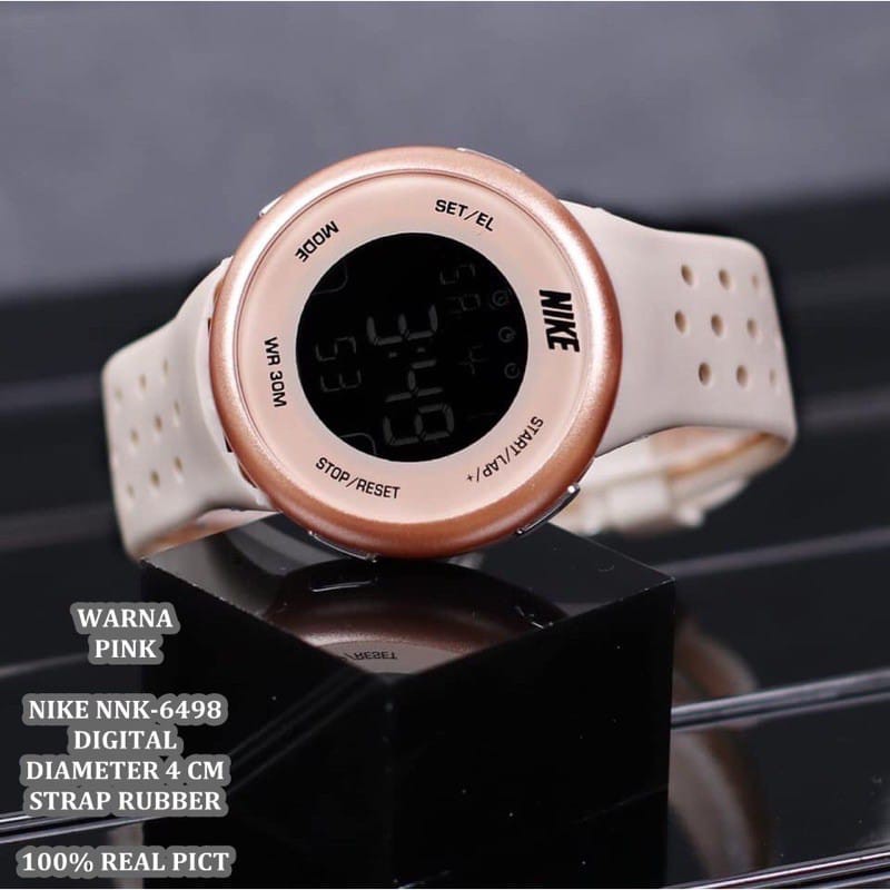 (SS) Jam Tangan Pria/Wanita Sporty NIKE Digital Strap Rubber NK-29