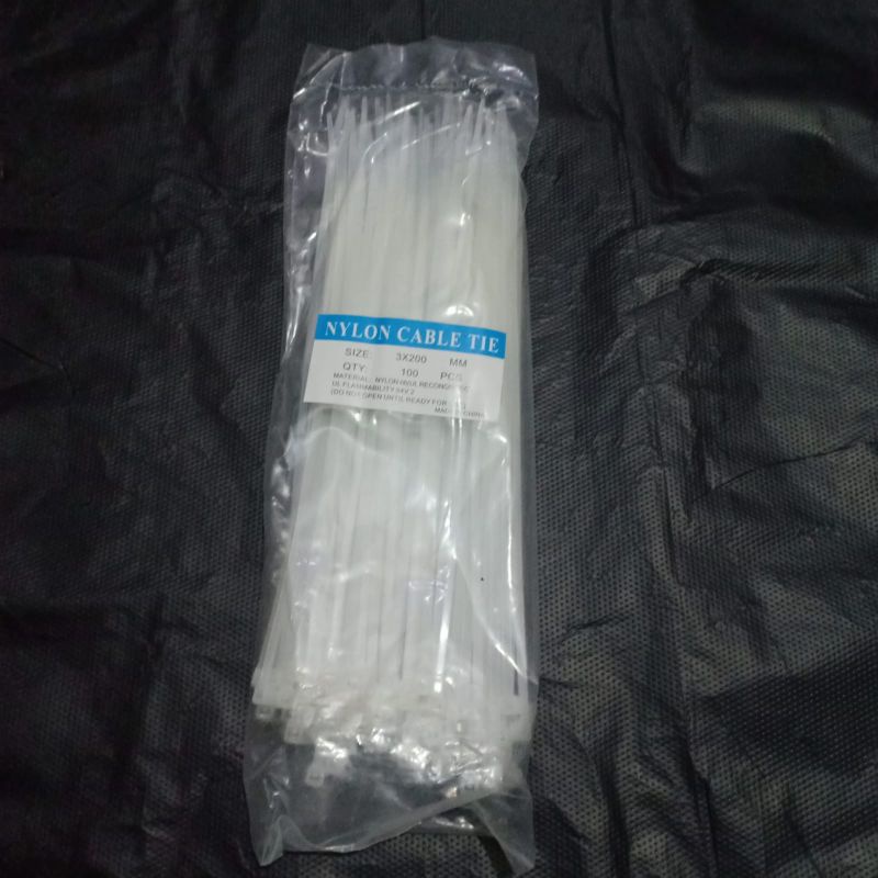 Tali Ties Tali Krek 100mm 150mm 200mm 250mm 300mm Isi 100pcs