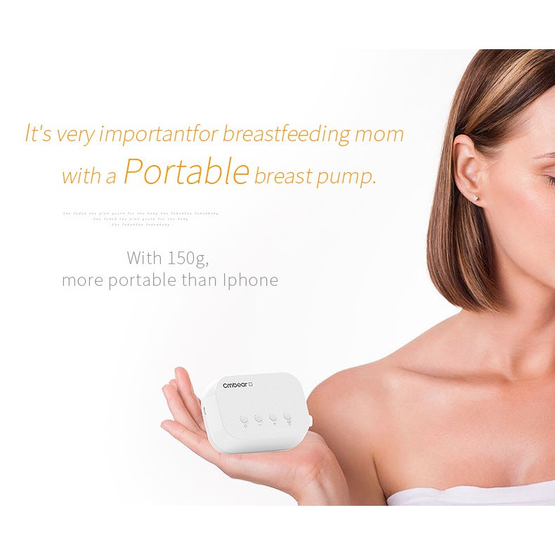 [ Rechargeable ] Cmbear Pompa ASI Elektrik / Single Electronic Breast Pump ZRX-0821LD