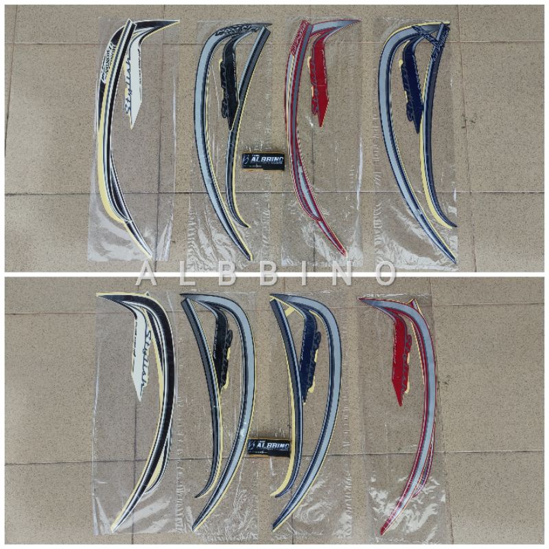 Striping Scoopy KARBU Sticker stiker scoopy lama KYT karburator set