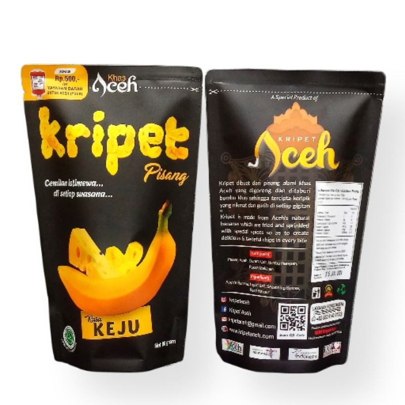 

KRIPET RASA KEJU- KERIPIK PISANG SNACK PISANG CEMILAN PISANG KERUPUK SNACK KEJU SNACK KILOAN