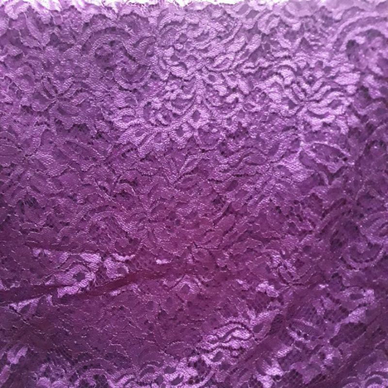 Kain Brokat Bahan Kebaya Semi Prancis