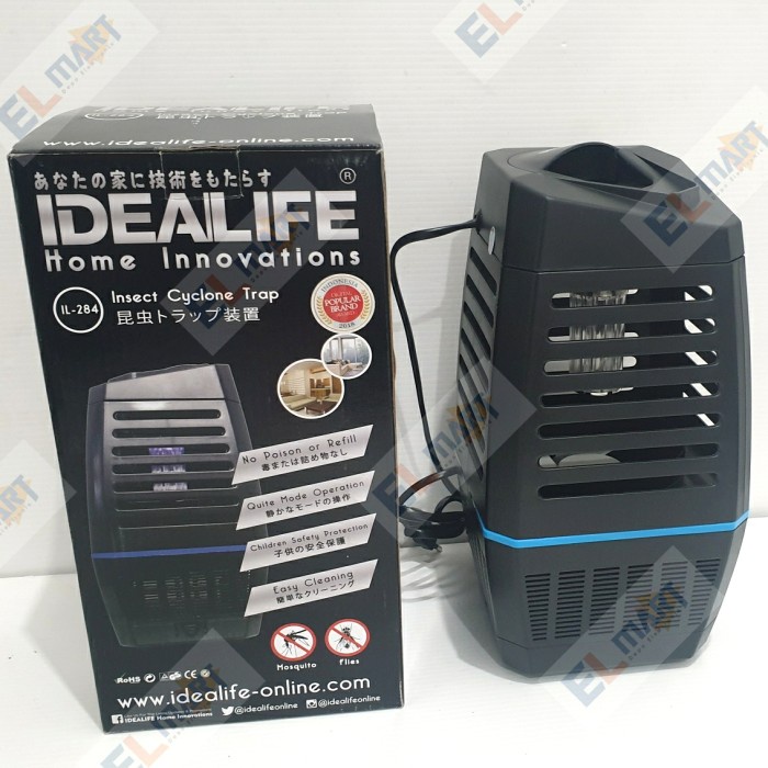 Idealife Perangkap Serangga Insect Cyclone Trap Lamp IL 284 IL284