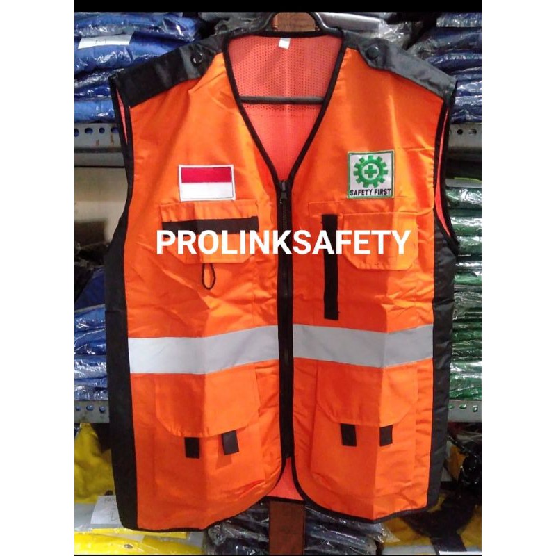 ROMPI SAFETY BAHAN FULL TASLAN ORANYE