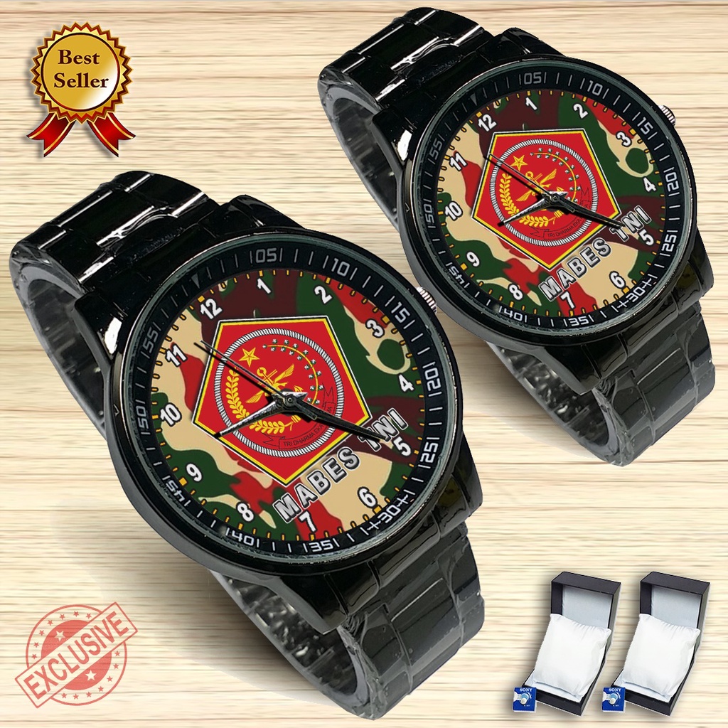 {Exclusive} Jam Tangan Couple MABES TENTARA NASIONAL INDONESIA 1