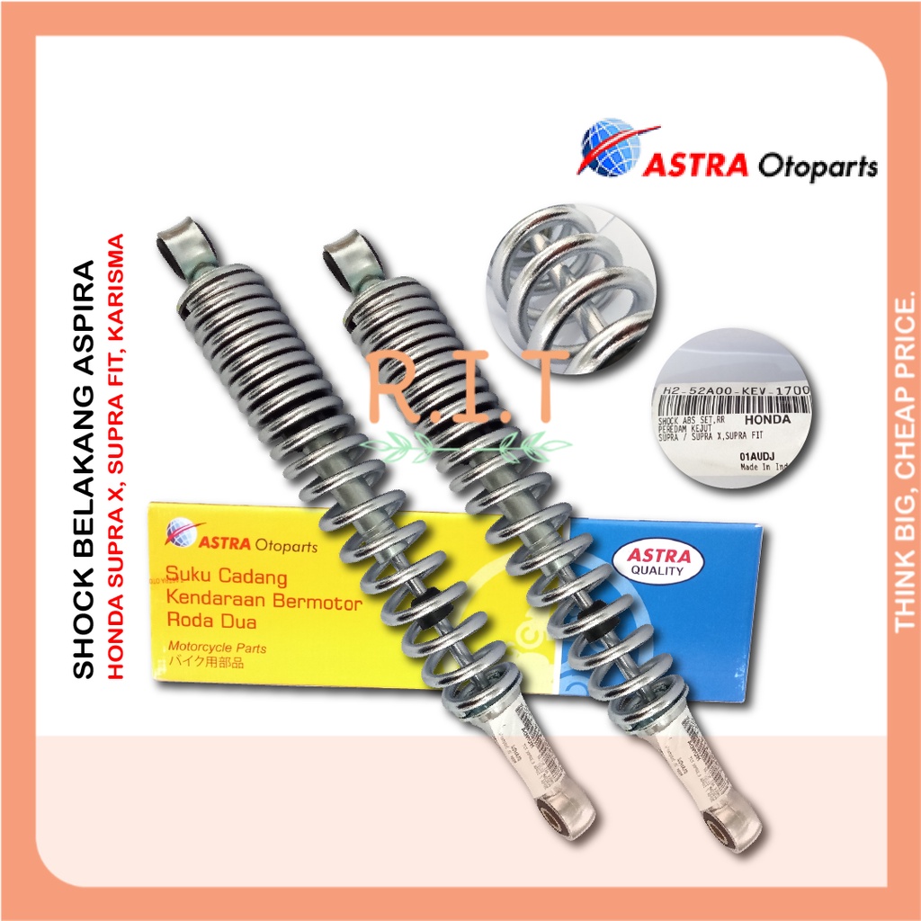 Aspira Shockbreaker Supra X Supra Fit Karisma Shock Belakang Motor