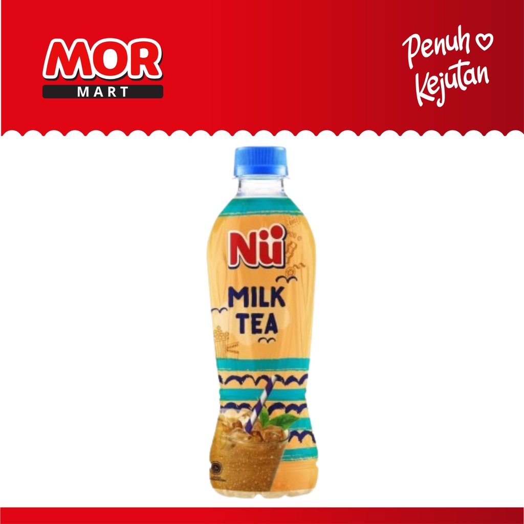 

NU Milk Tea Minuman Teh Susu Manis Btl 330 ml